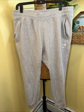 Gymshark Heather Gray Slim Joggers